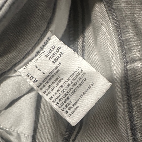 American Eagle Outfitters Light Grey Skinny Jeans - Picture 4 of 5